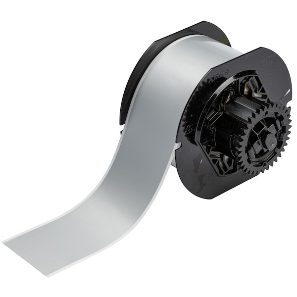 Product Identification Label Tape for B30 Printers - Metallized Polyester 2in Gloss Finish